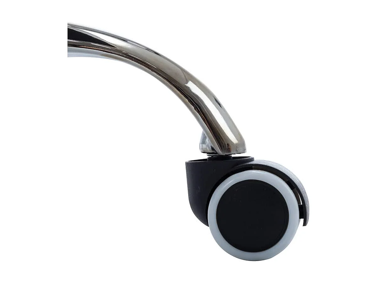 Sedia da ufficio girevole in ecopelle rosa