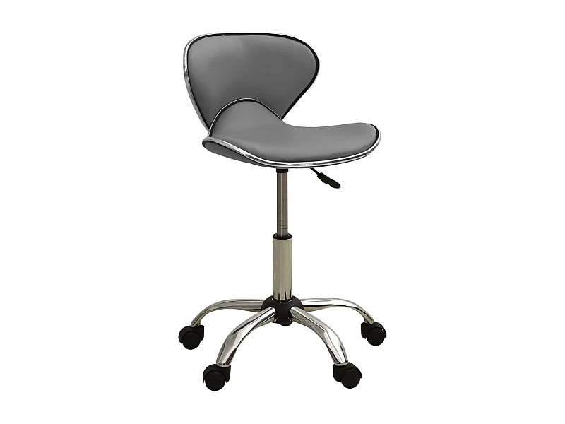 Chaise de bureau Gris Similicuir