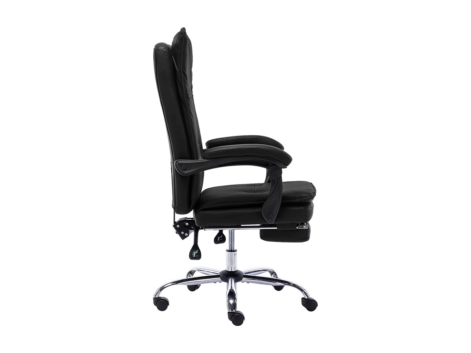 Chaise de bureau Noir Similicuir