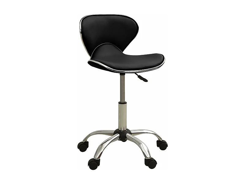 Chaise de bureau Noir Similicuir