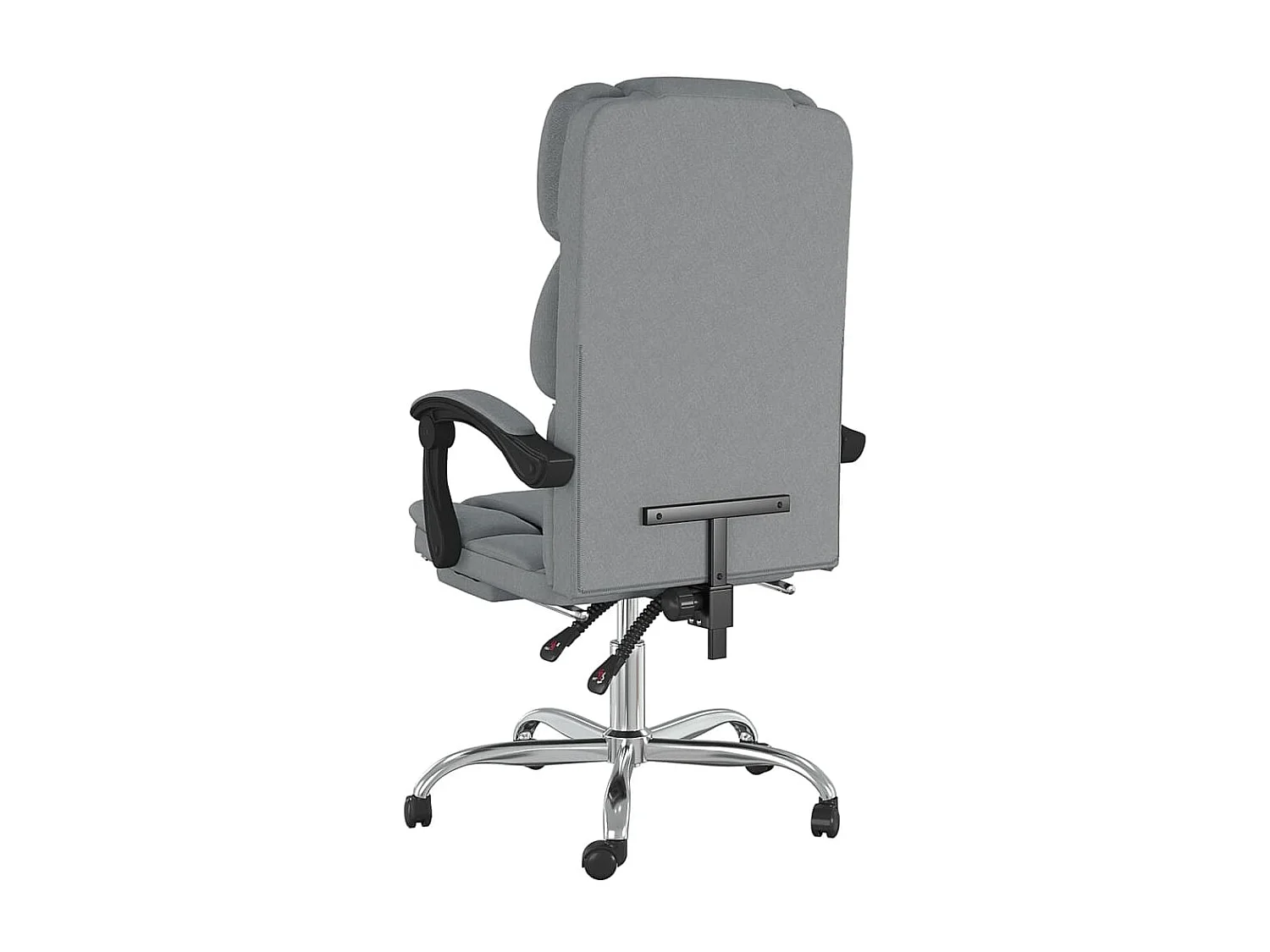 Fauteuil inclinable de bureau Gris clair Tissu