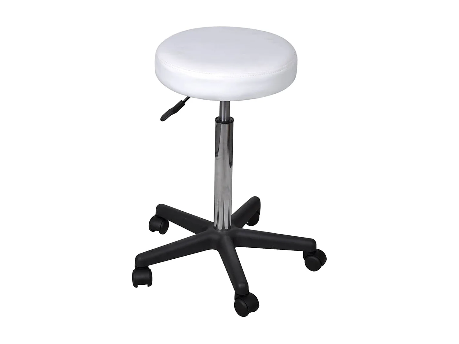 Sgabello da ufficio bianco