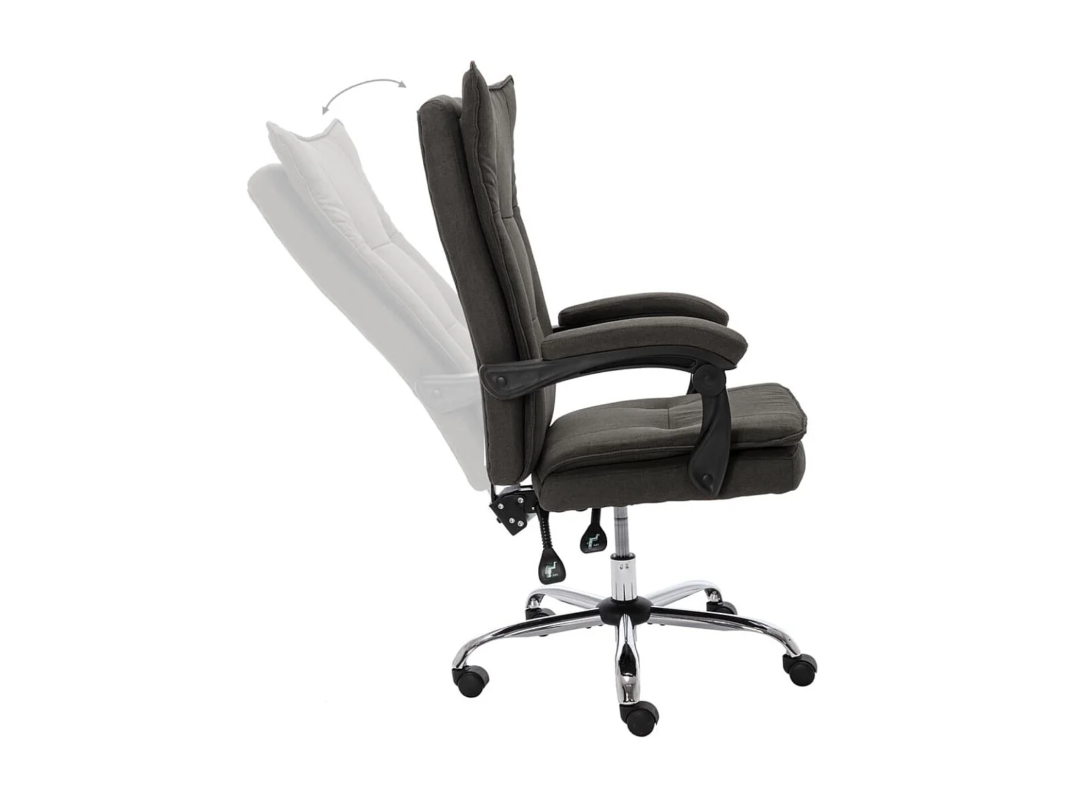 Sedia da ufficio Tessuto Grigio