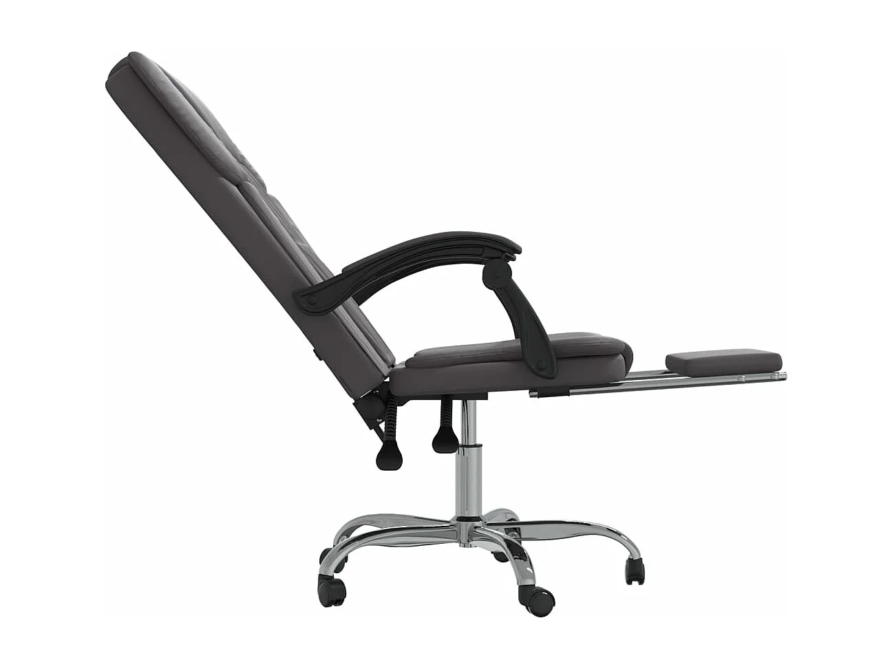 Fauteuil inclinable de bureau Gris Similicuir