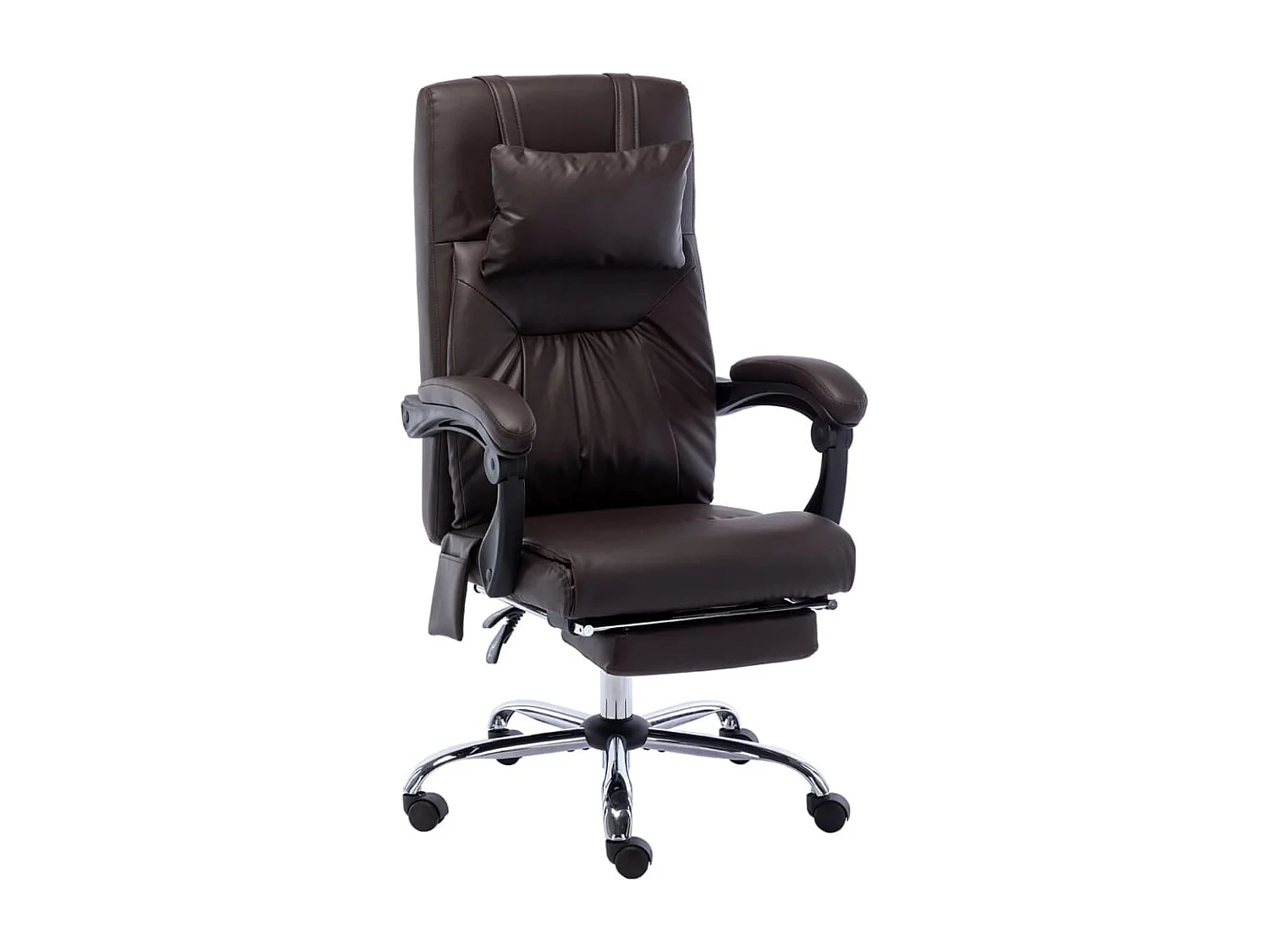 Chaise de bureau de massage Marron Similicuir
