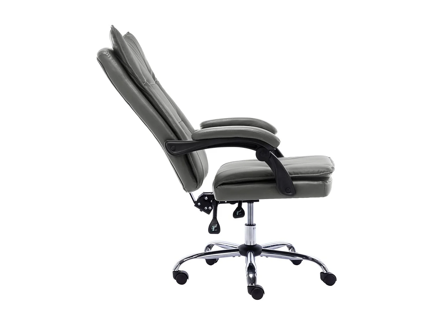 Chaise de bureau Anthracite Similicuir