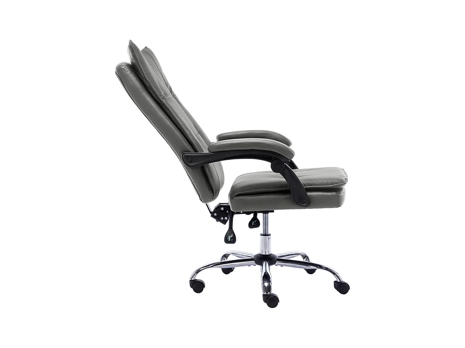 Chaise de bureau Anthracite Similicuir