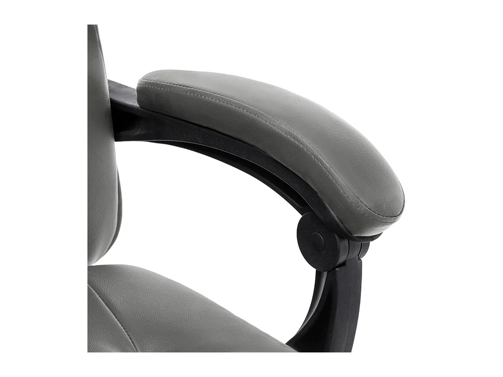 Chaise de bureau Anthracite Similicuir