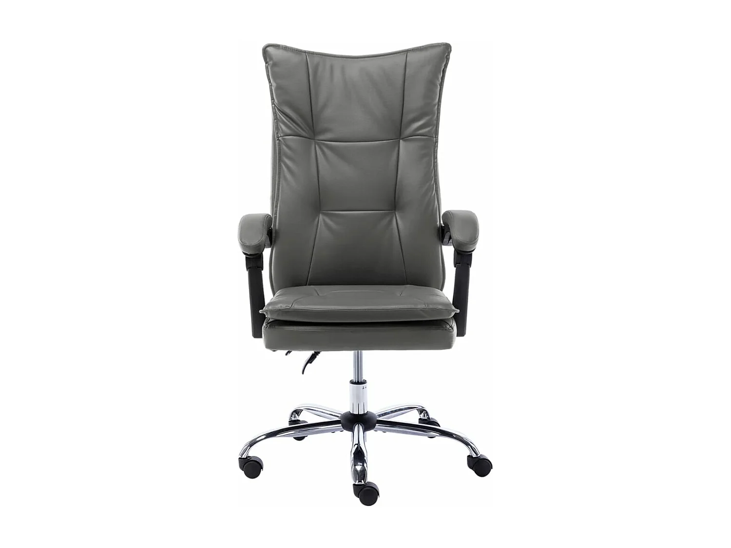 Silla de oficina Antracita Polipiel