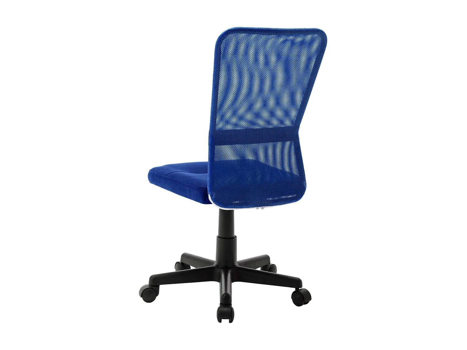Chaise de bureau Bleu 44x52x100 cm Tissu en maille
