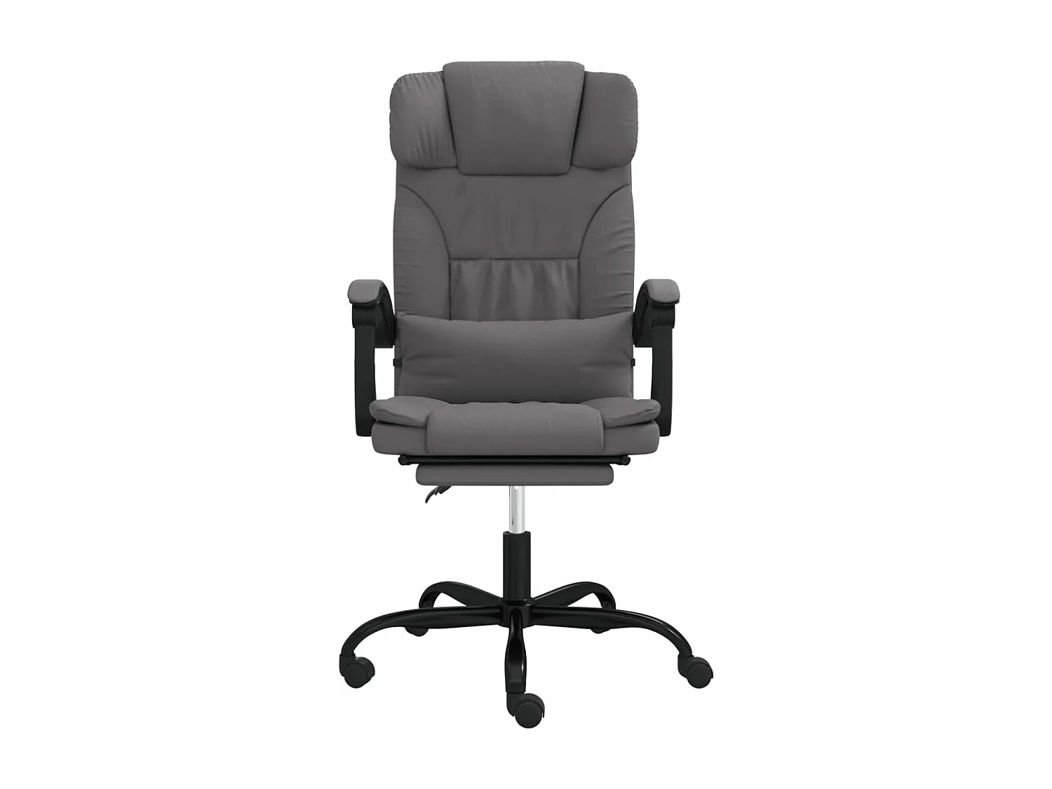 Fauteuil inclinable de bureau Gris Similicuir
