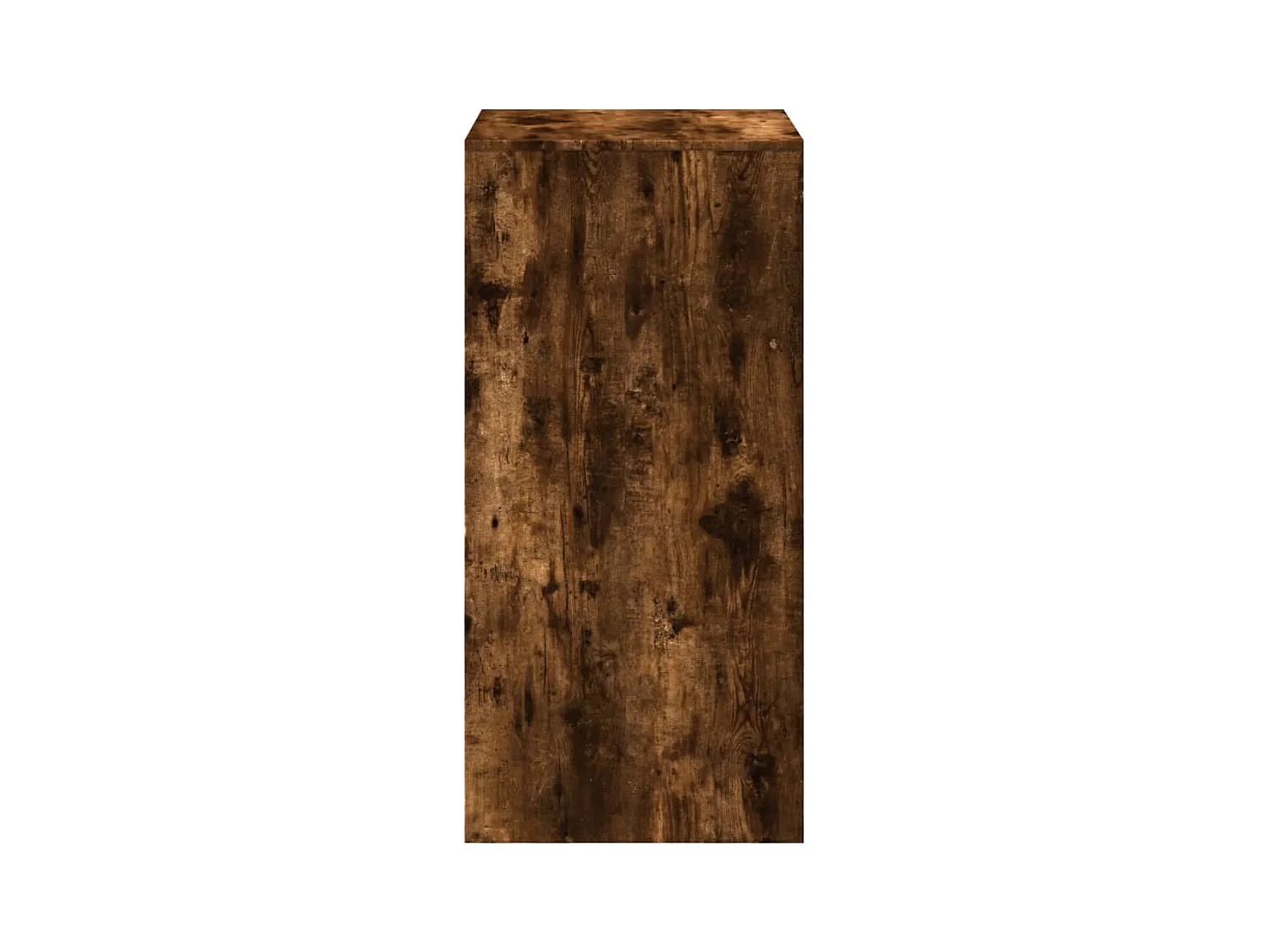 Bartafel 51x50x103,5 cm bewerkt hout gerookt eikenkleur