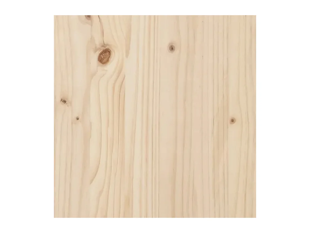 Table à manger 55x55x75 cm Bois massif de pin