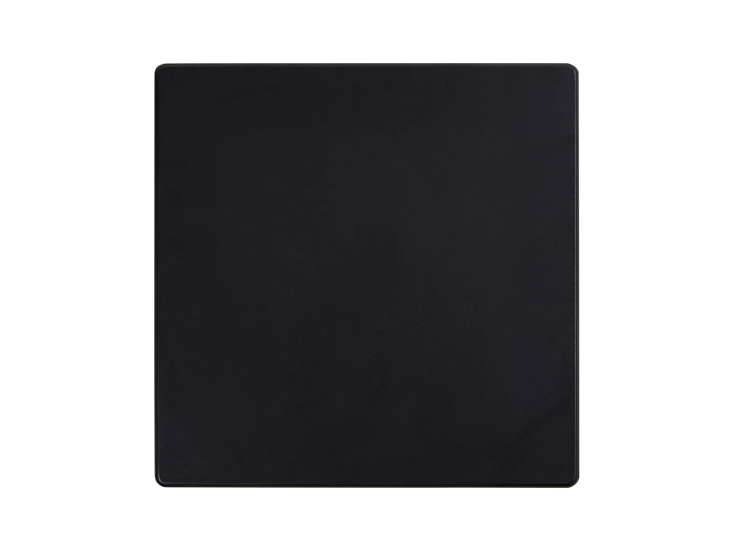 Bartisch Schwarz 60 x 60 x 111 cm MDF