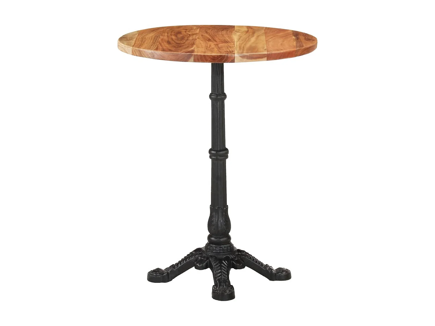 Bistrotafel Ø 60x76 cm massief acaciahout