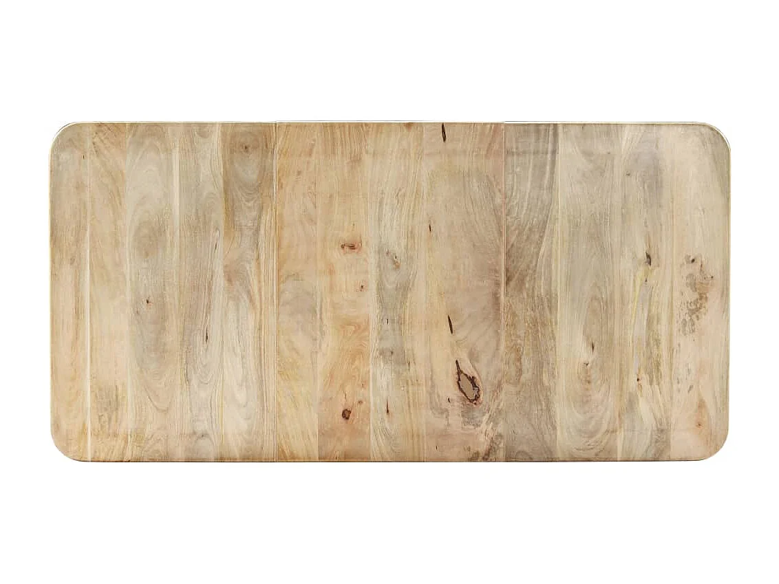 Tavolo da Pranzo 180x90x76 cm in Legno Massello di Mango