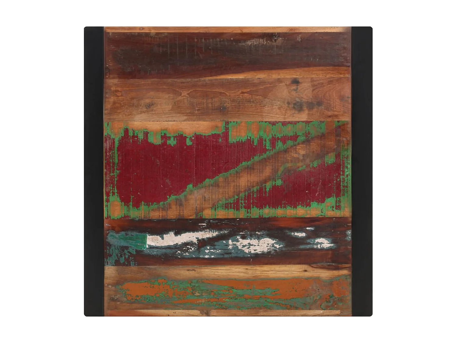 Table à manger 70x70x75 cm Bois de récupération massif