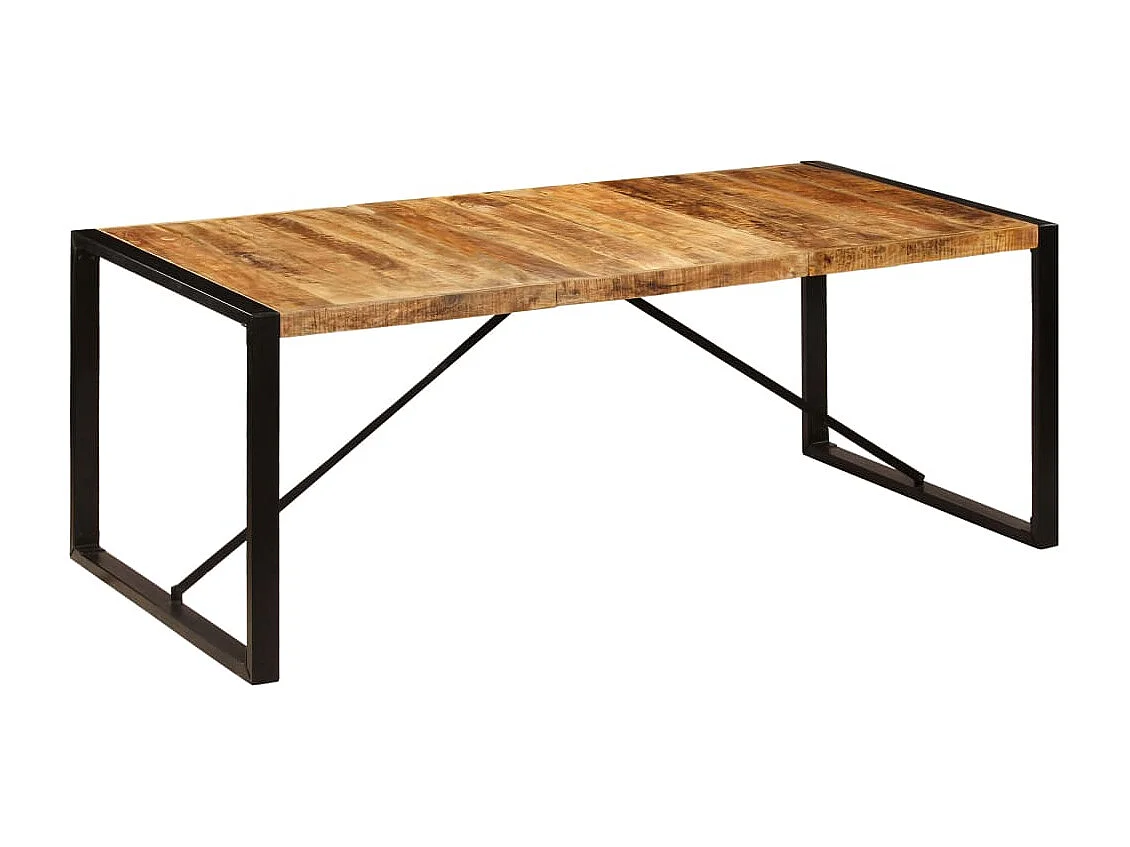 Table à manger 200x100x75 cm Bois de manguier massif