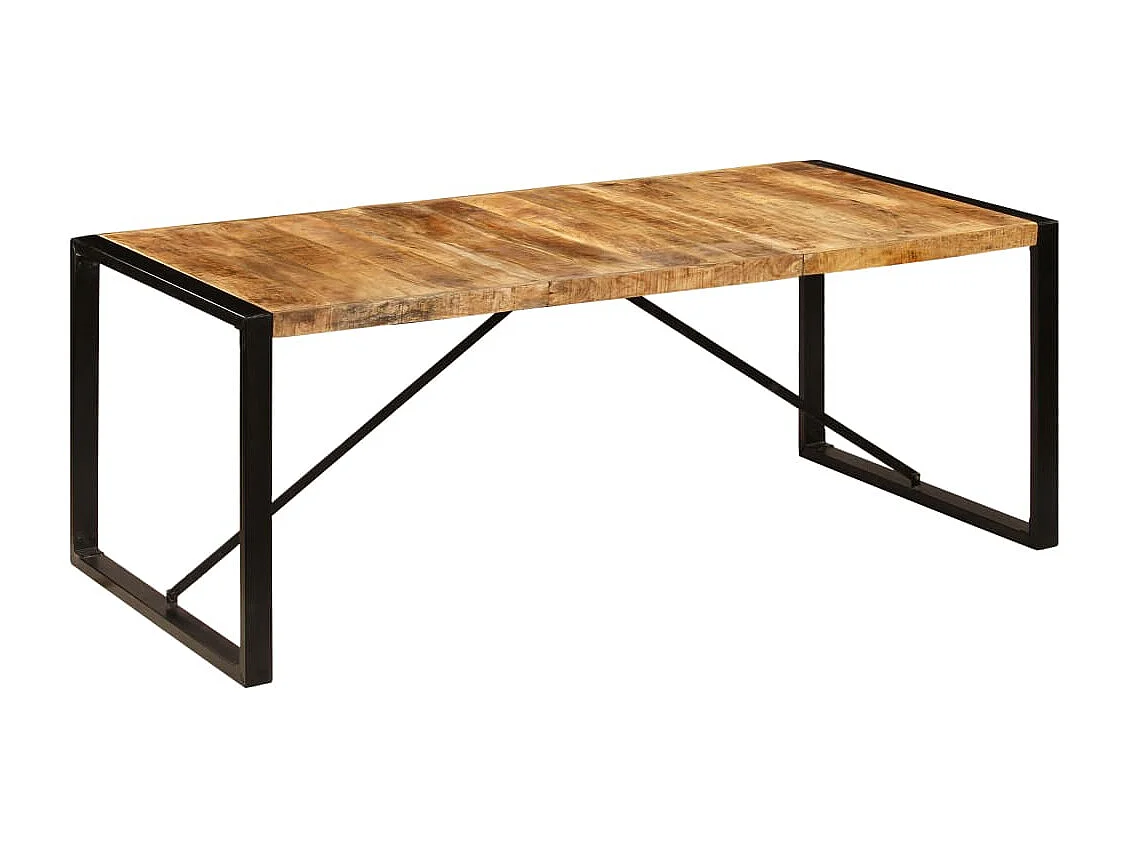 Table à manger 200x100x75 cm Bois de manguier massif