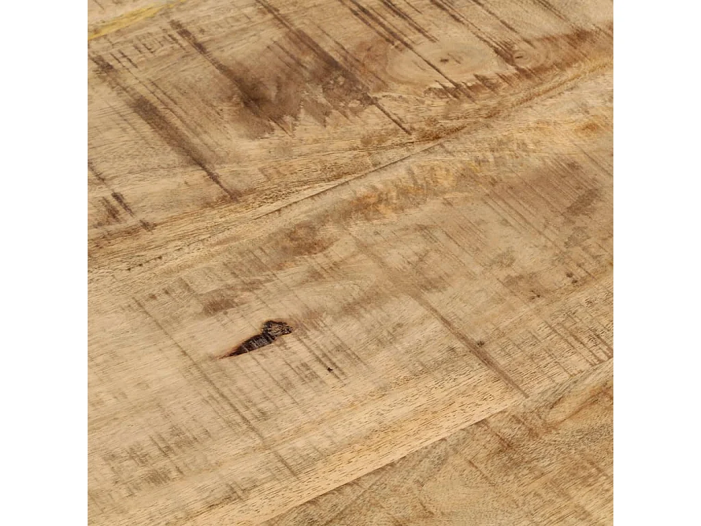 Mesa de comedor madera maciza de mango 110x50x76 cm