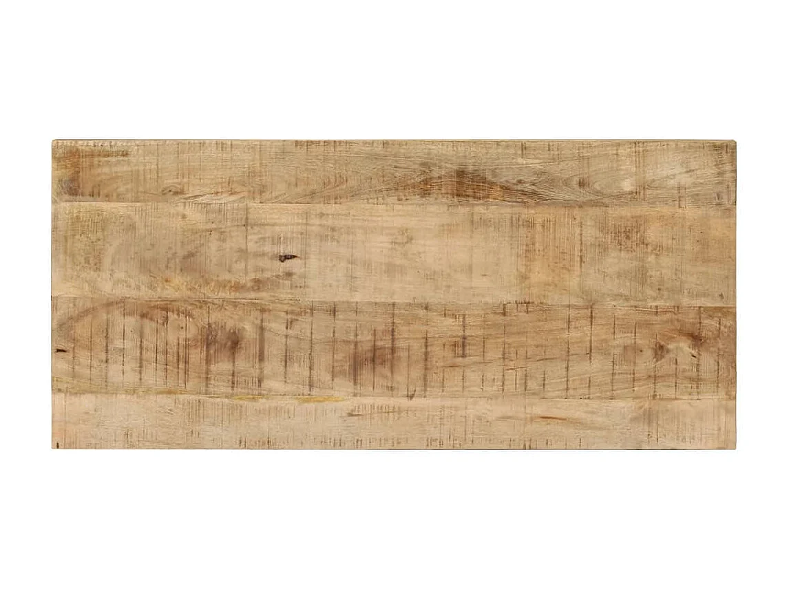 Tavolo da Pranzo 110x50x76 cm in Legno Massello di Mango