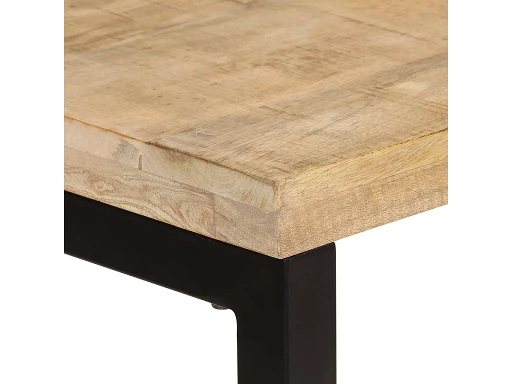 Tavolo da Pranzo 110x50x76 cm in Legno Massello di Mango