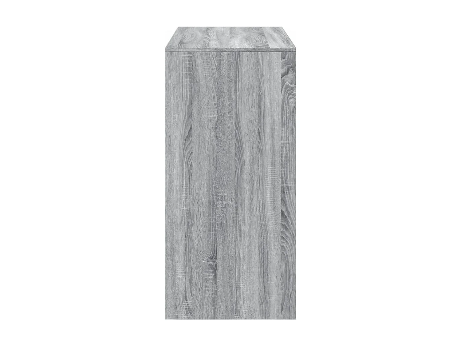 Mesa de bar 102x50x103,5cm derivados de madeira cinzento sonoma