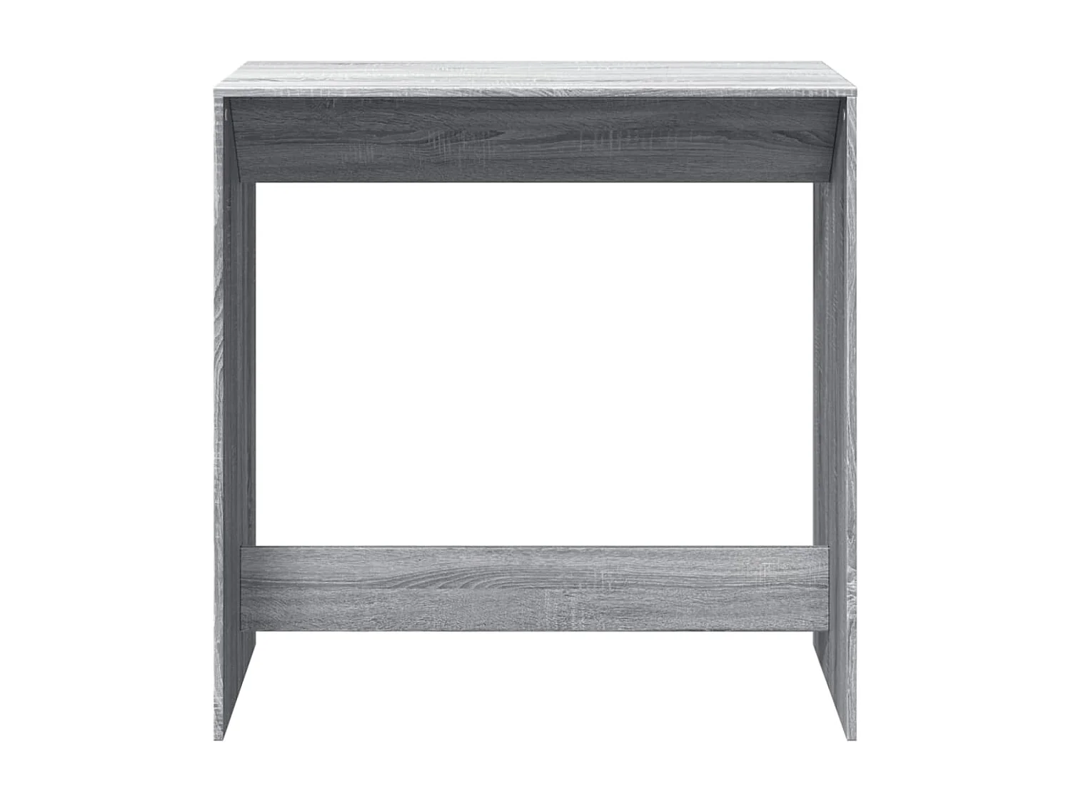 Mesa de bar 102x50x103,5cm derivados de madeira cinzento sonoma