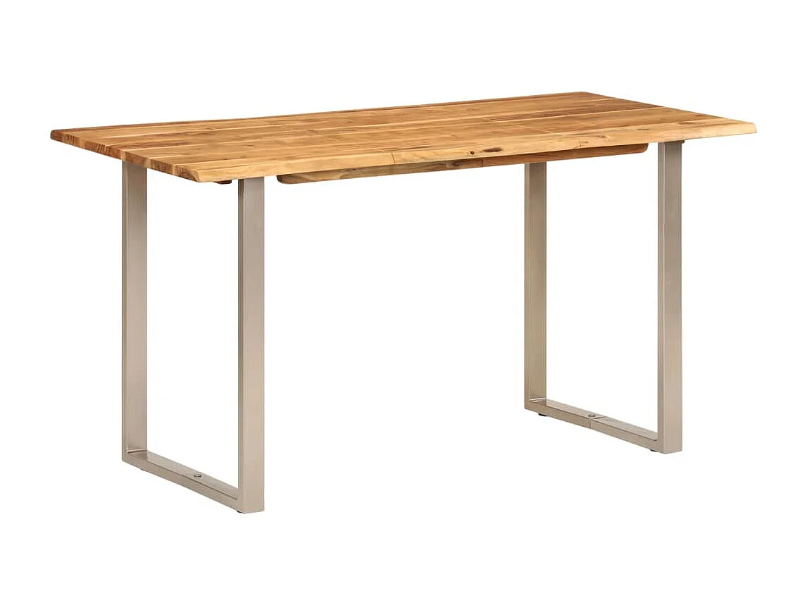 Table de salle à manger 140x70x76 cm Bois d'acacia solide