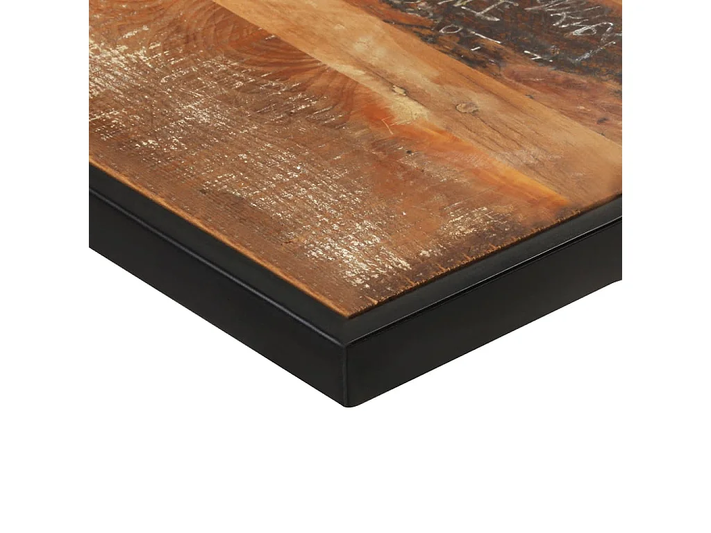 Mesa de jantar 180 cm madeira recuperada maciça