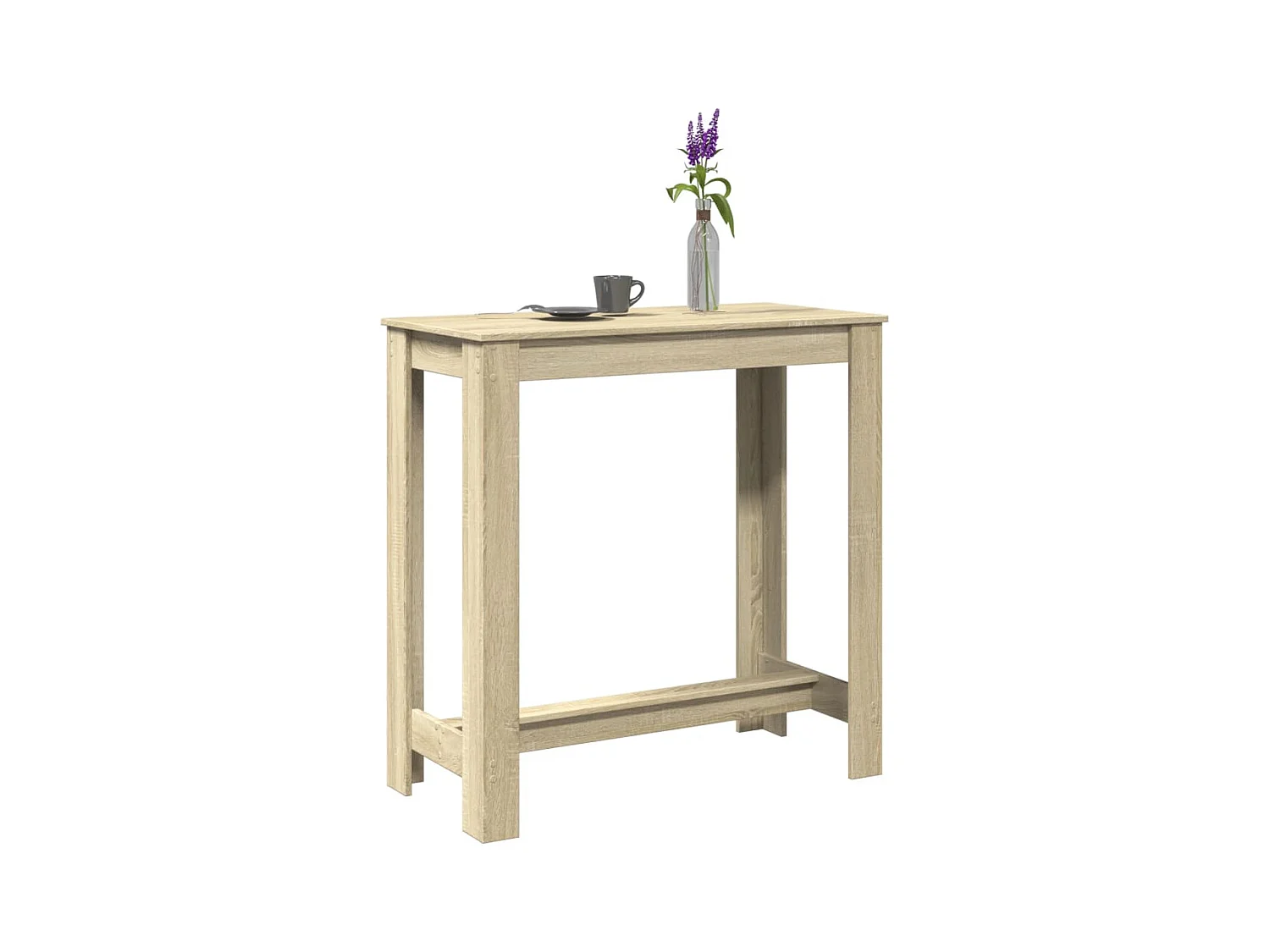 Bartisch Sonoma-Eiche 102x50x103,5 cm Holzwerkstoff