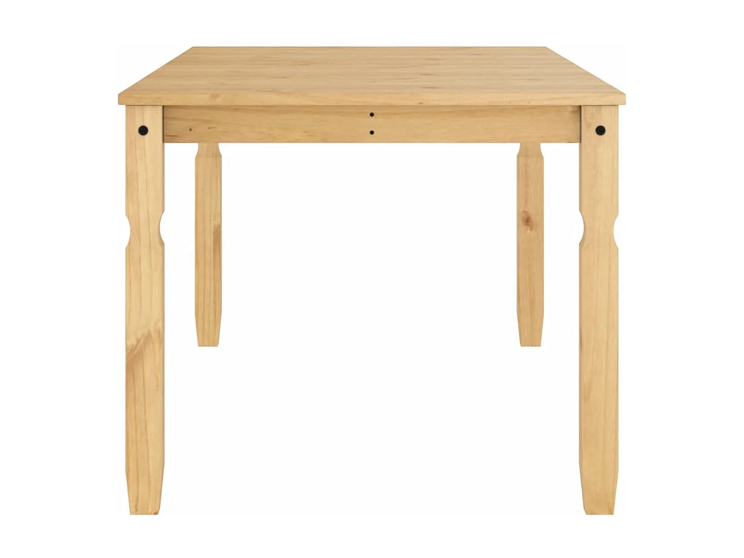 Table à manger Corona 180x90x75 cm bois massif de pin