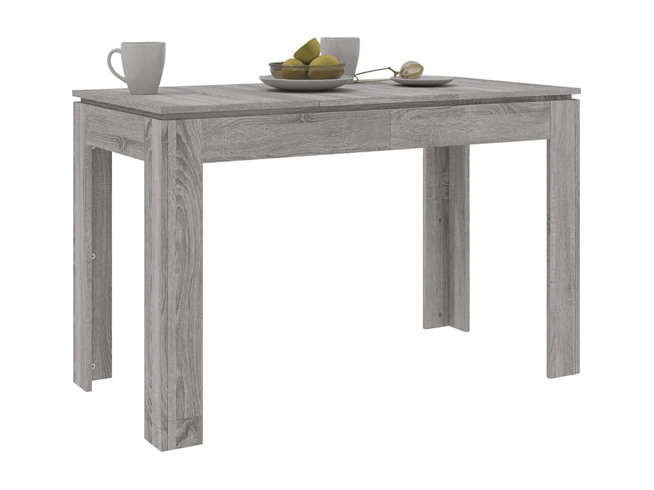 Esstisch Grau Sonoma 120x60x76 cm Holzwerkstoff