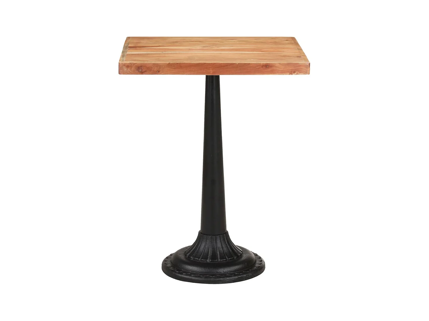 Tavolo da Bistrot 60x60x76 cm in Legno Massello di Acacia