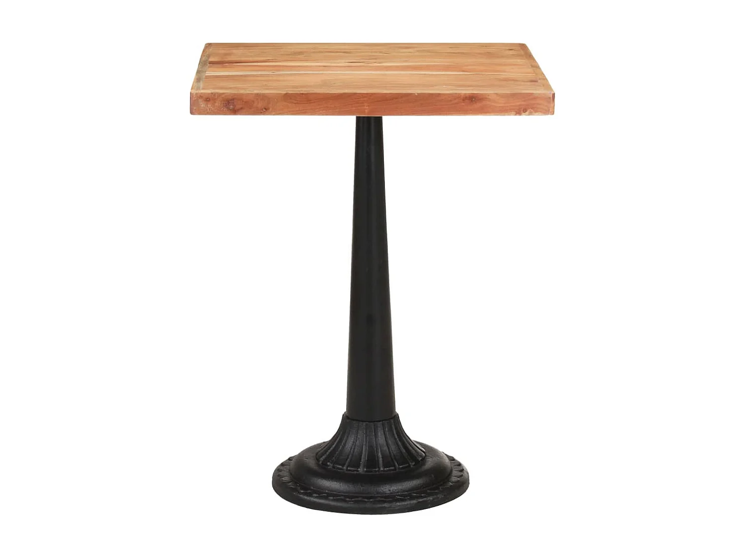 Table de bistro 60x60x76 cm Bois d'acacia massif