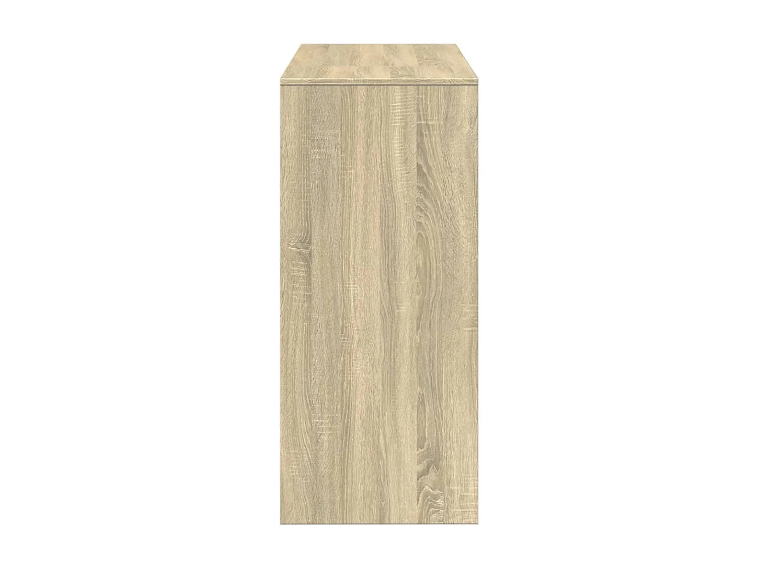 Bartafel met schap 124x46x103,5 cm hout sonoma eikenkleur