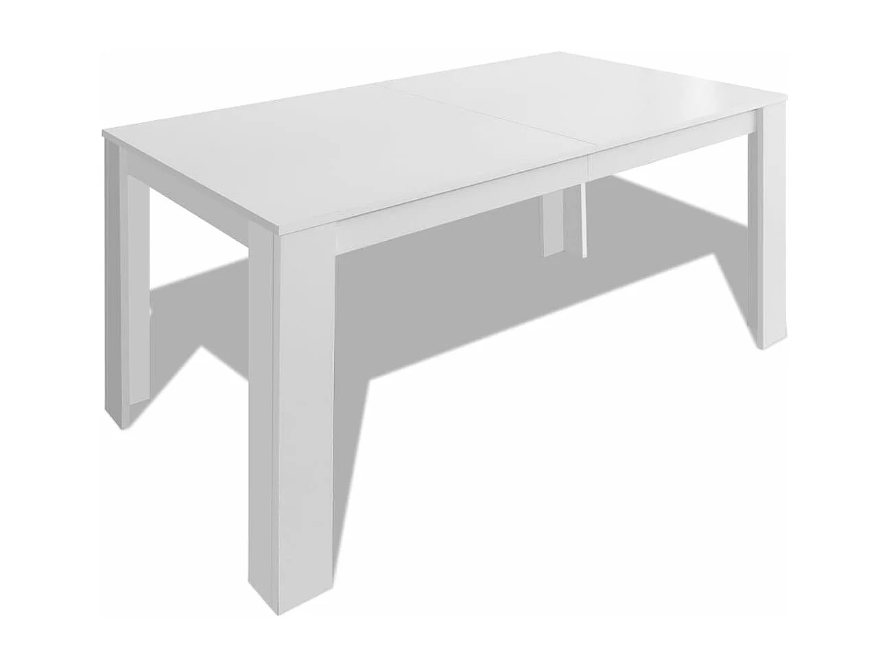 Tavolo da Pranzo 140x80x75 cm Bianco