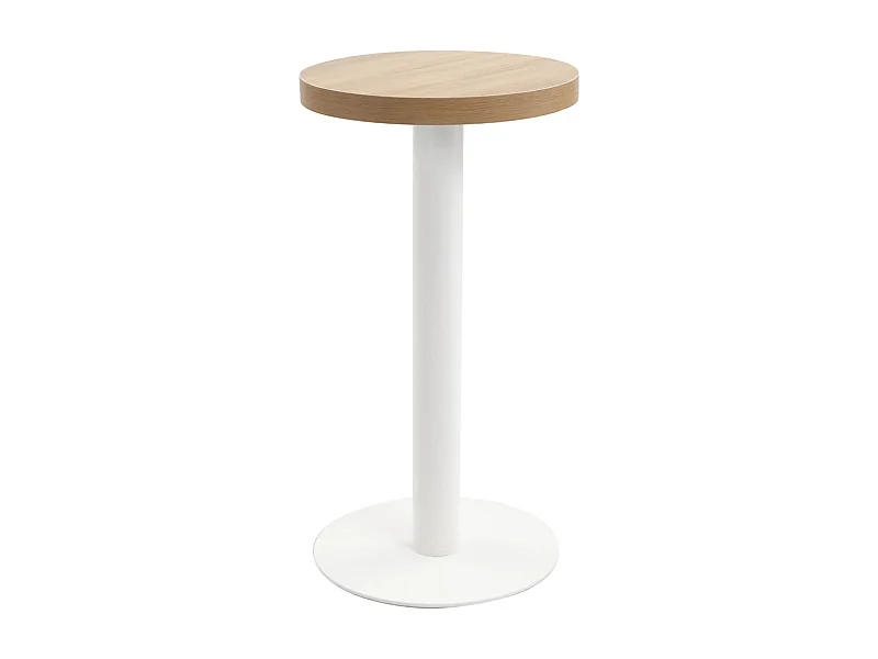 Table de bistro Marron clair 40 cm MDF