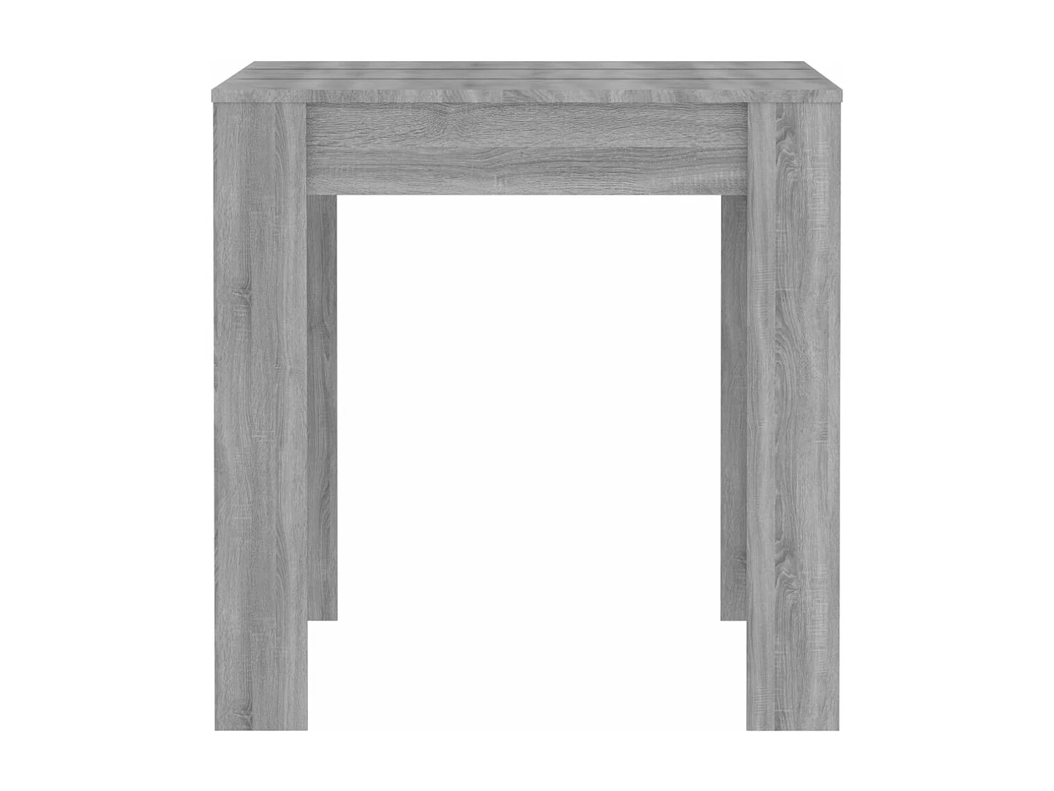 Table à dîner Sonoma gris 140x74,5x76 cm Bois d'ingénierie