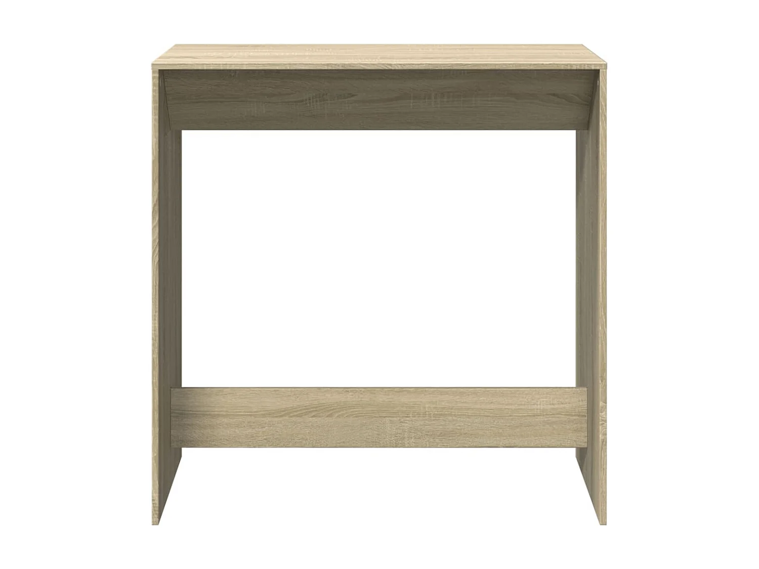 Table de bar chêne sonoma 102x50x103,5 cm bois d'ingénierie