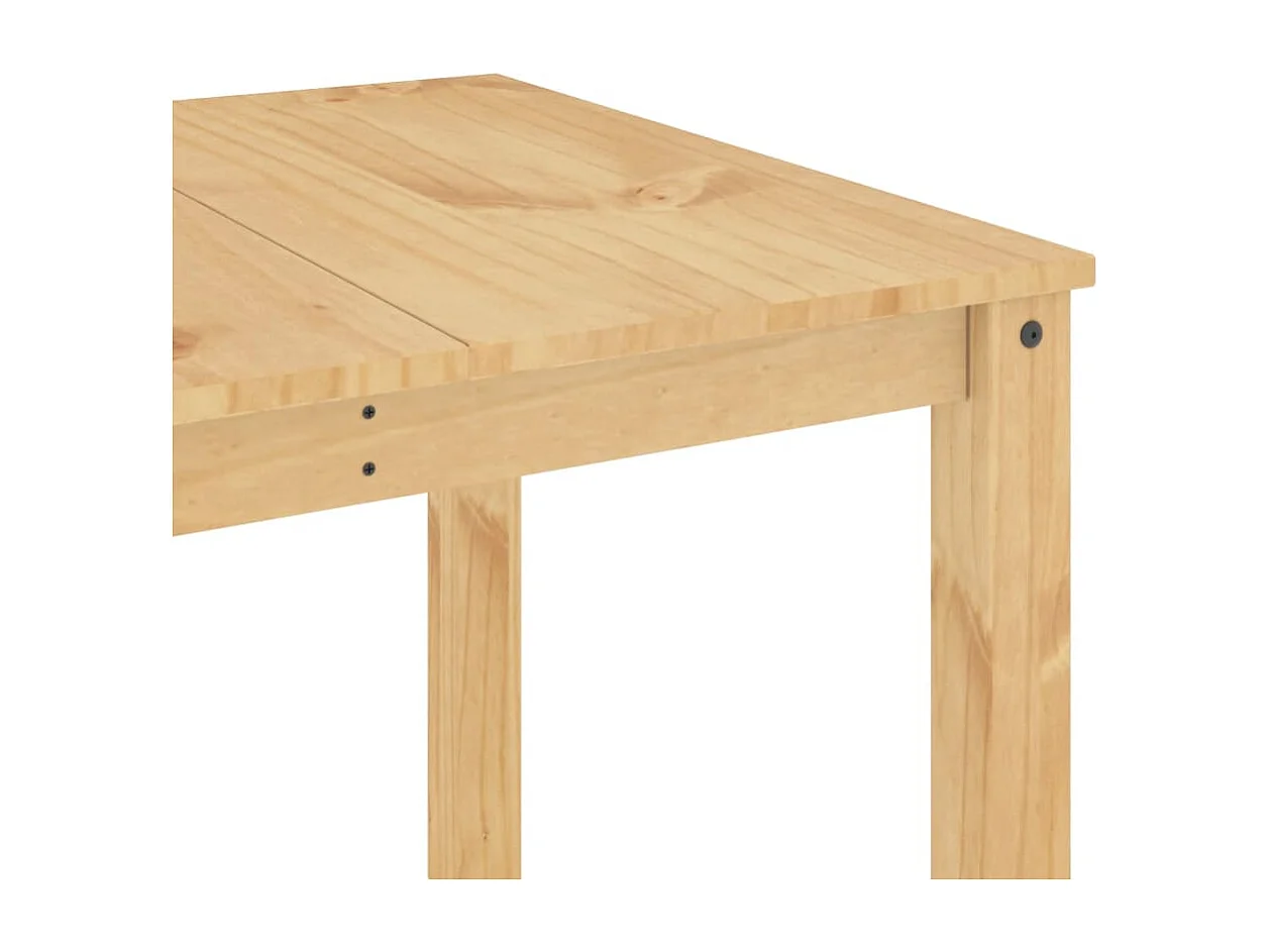 Mesa de comedor Panama madera maciza de pino 180x90x75 cm