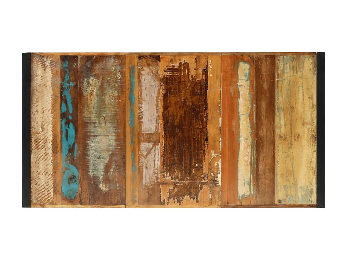 Tavolo da Pranzo 175x90x76 cm in Legno Massello di Recupero
