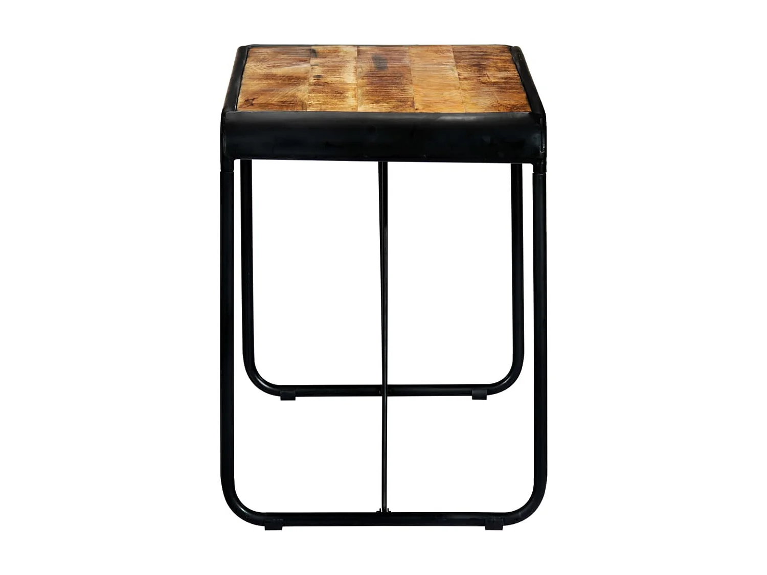 Table à manger 118x60x76 cm Bois de manguier massif brut