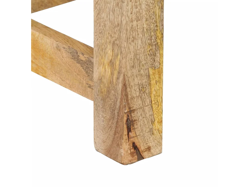 Table à manger 160x80x75 cm bois de manguier massif