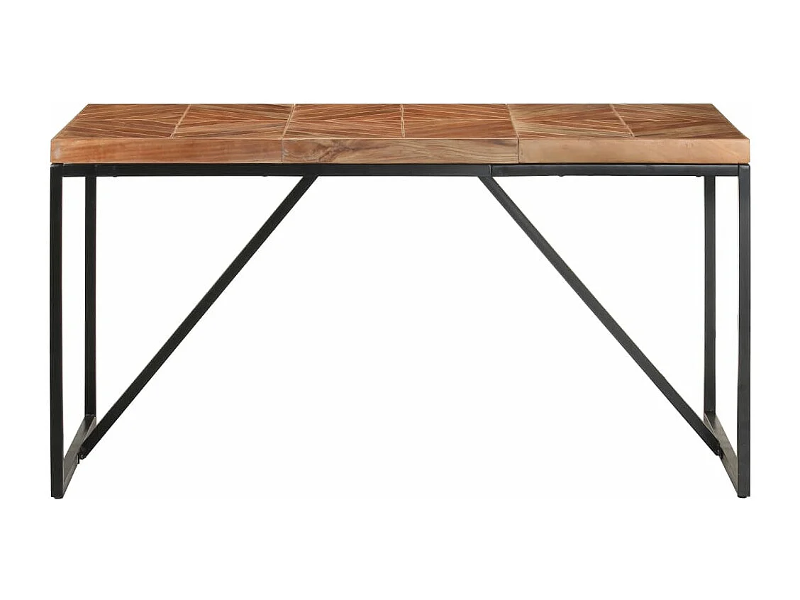 Esstisch 140x70x76 cm Massivholz Akazie und Mango