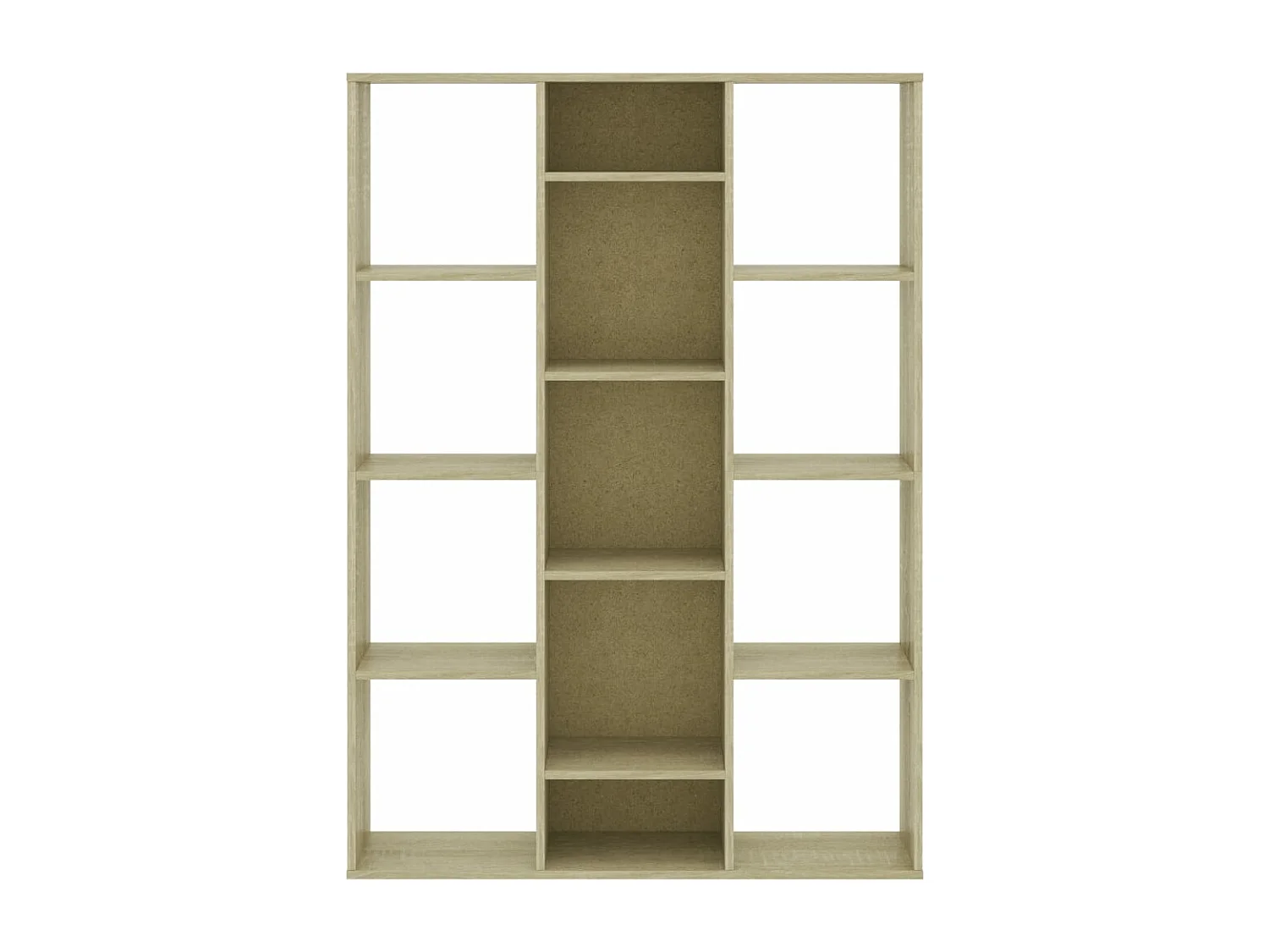 Raumteiler/Bücherregal Sonoma-Eiche 100x24x140 cm