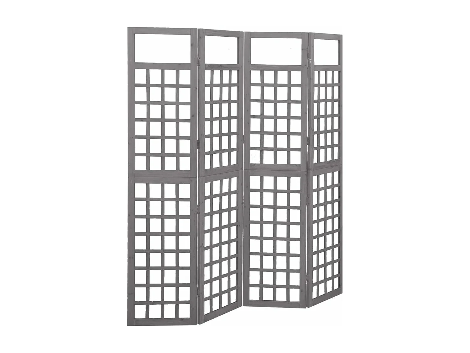 Tabique de 4 paneles/enrejado de madera maciza de abeto