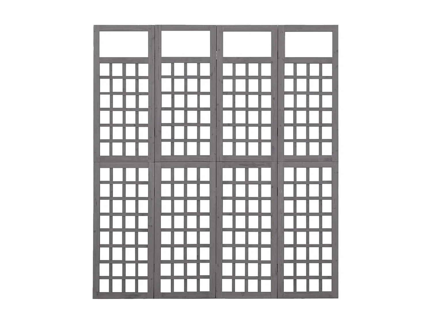 Tabique de 4 paneles/enrejado de madera maciza de abeto