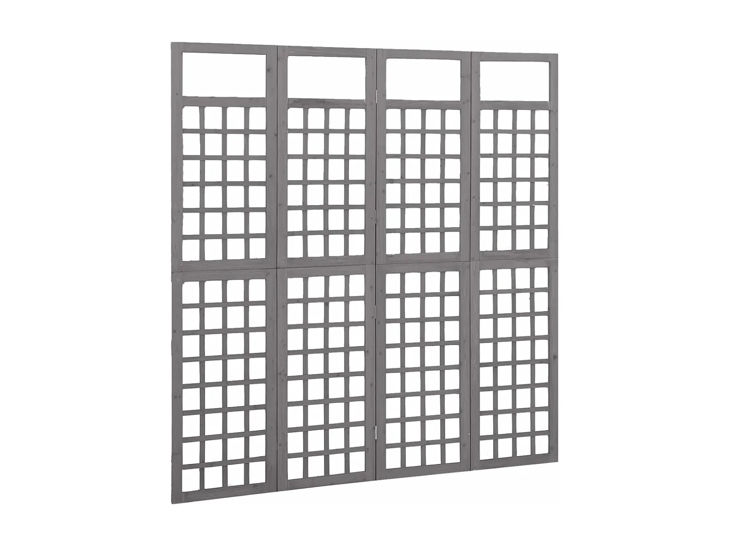 Tabique de 4 paneles/enrejado de madera maciza de abeto