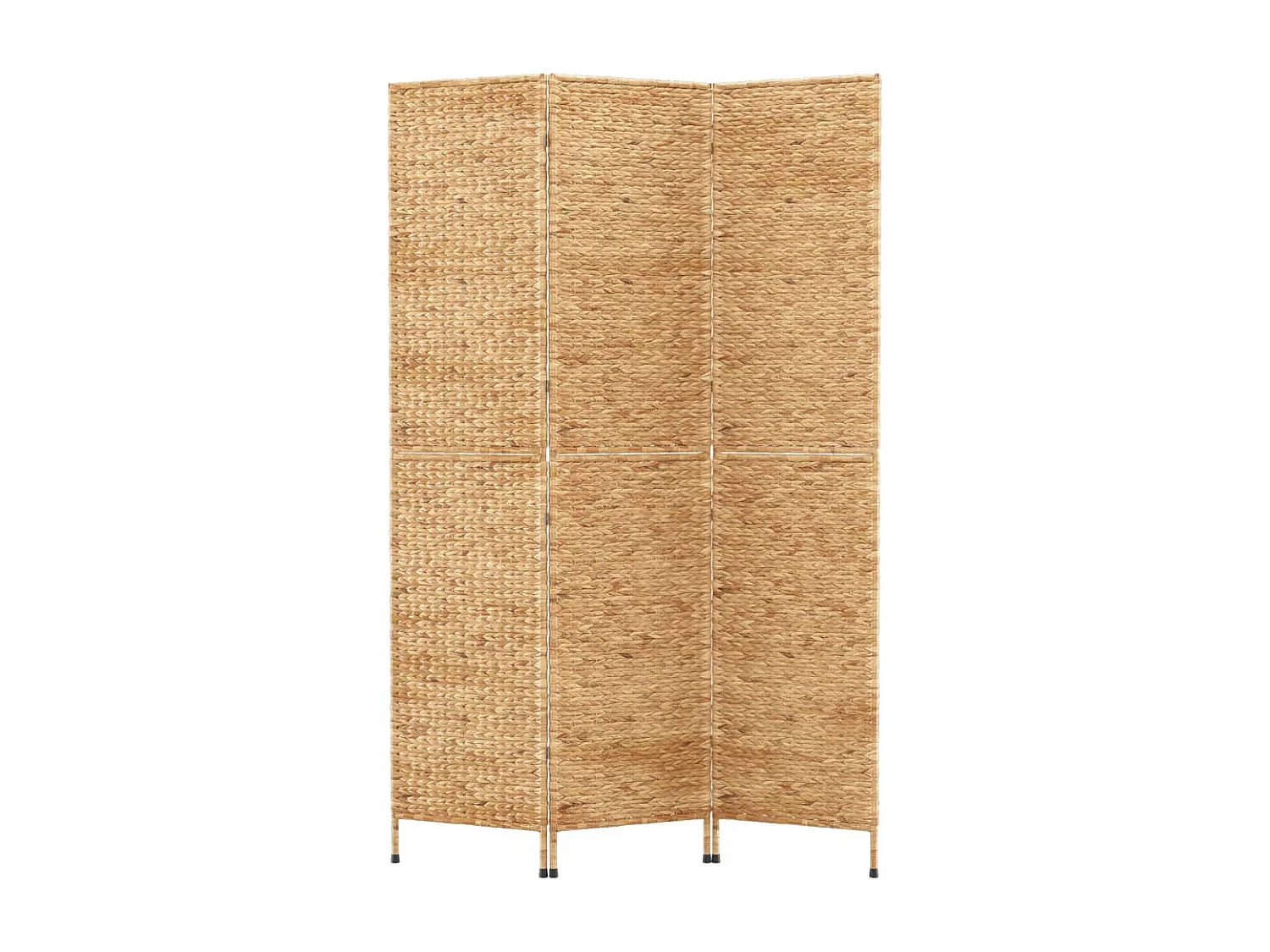 Parede divisória 3 painéis 122x180 cm aguapé